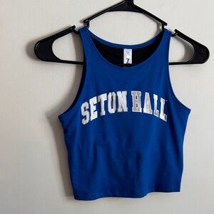 Seton Hall Women's Blue Tank Top